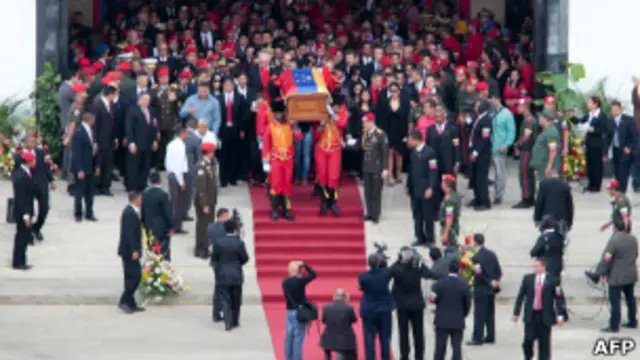 Гроб Уго Чавеса