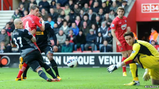 Southampton lawan Liverpool