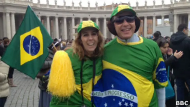Claudia e Marcos Pereira (Foto BBC)