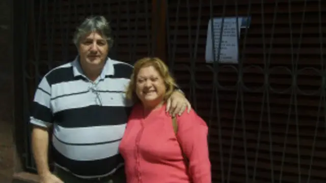 Luis Francisco Drogo e Estela Bolado (foto: Marcia Carmo / BBC Brasil)
