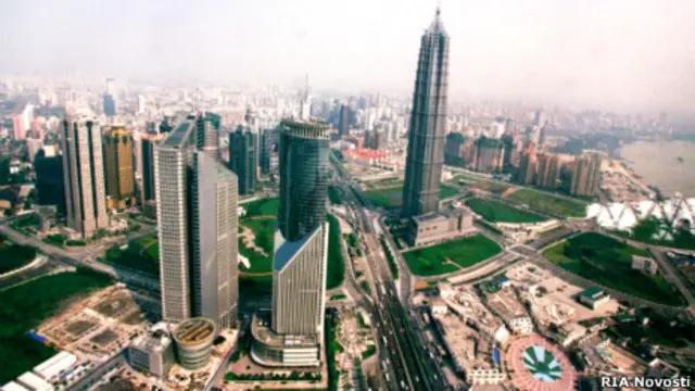 Небоскребы Шанхая