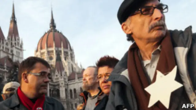 Протест в Венгрии