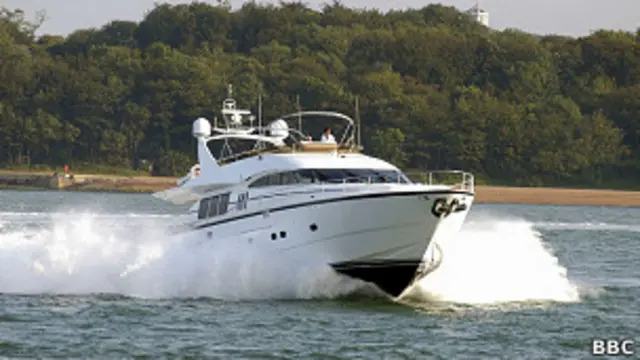 Iate de luxo (Foto BBC)