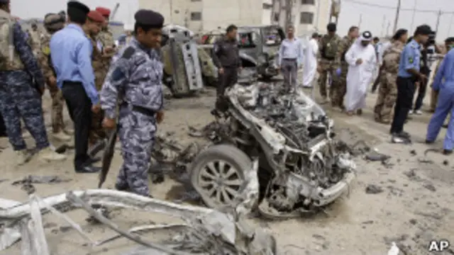 На месте взрыва в Багдаде