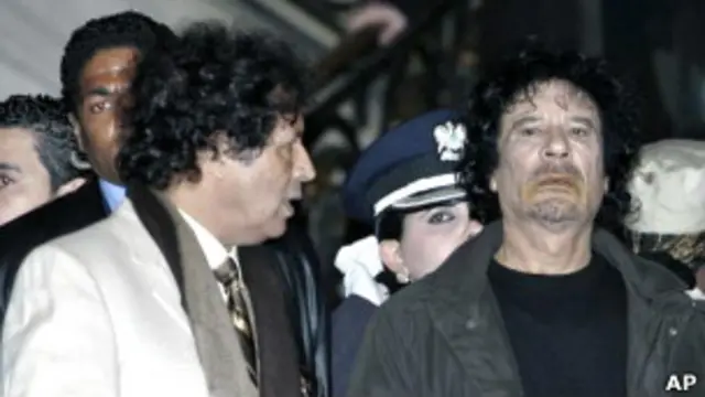 Ахмед Каддаф эль-Дам и полковник Каддафи