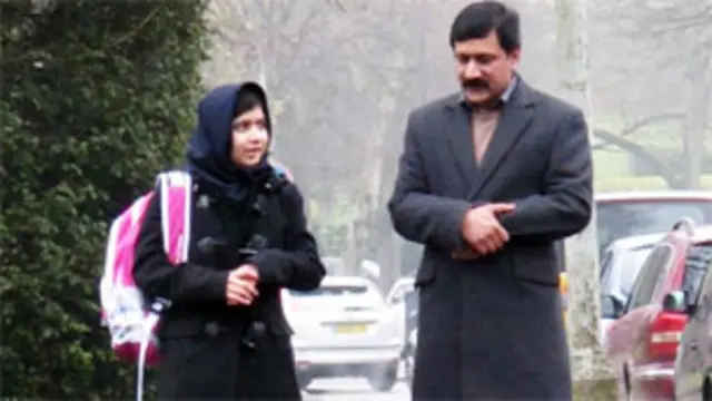 मलाला और उनके पिता