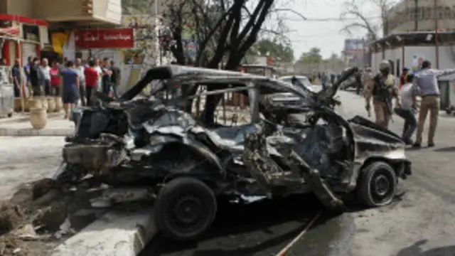 Serangan bom mobil di Baghdad