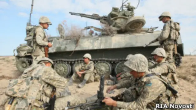 Казахские военные