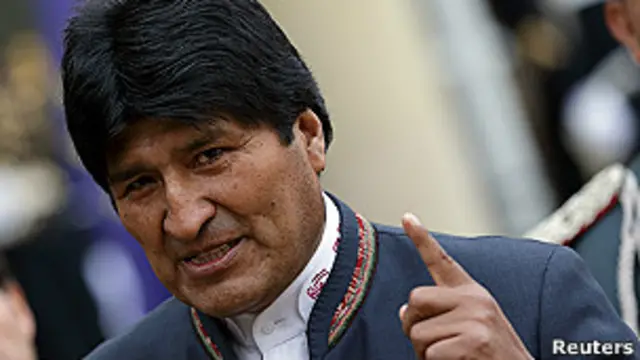Evo Morales presidente de Bolivia