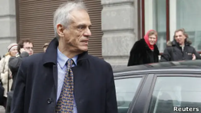 Министр финансов Кипра Михалис Саррис в Москве