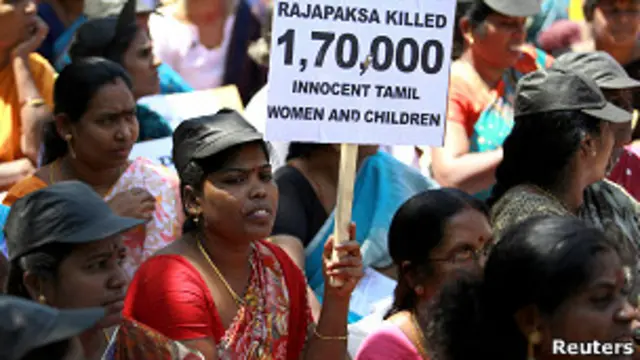 राजपक्षे पर पहले भी तमिलों के संहार का आरोप लगता रहा है.