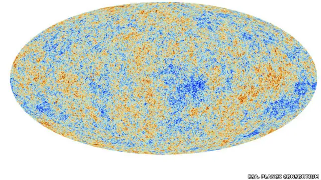 Mapa de la luz más antigua del Universo