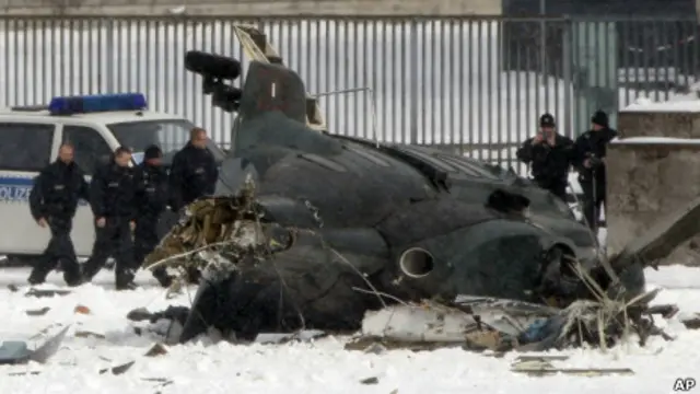 Берлин, крушение вертолетов