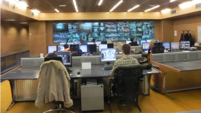 Centro de monitero del Metro