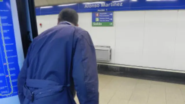 Policía vestido de civil