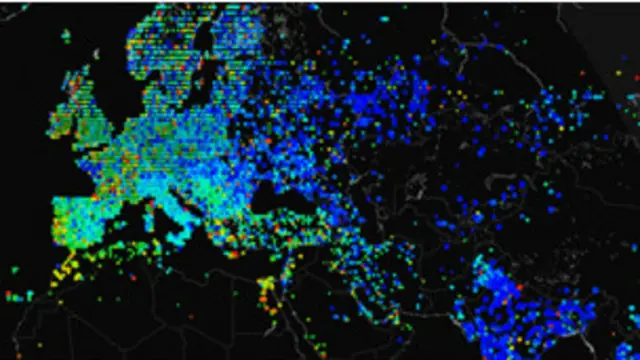 Avrupa elektronik nitelikli haritası