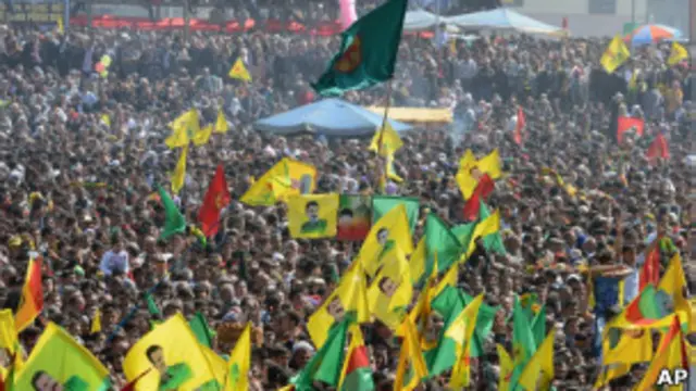 Сторонники РПК в Диярбакыре