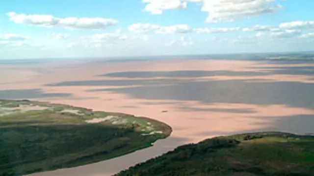 Delta do rio Paraná. BBC Mundo