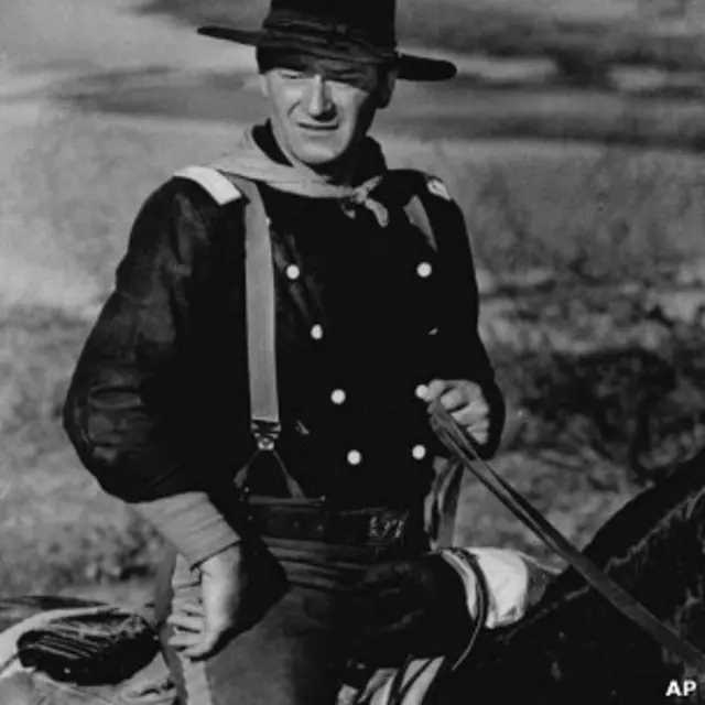Actor estadounidense John Wayne