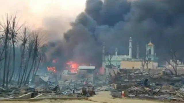 برما میں رواں سال مارچ میں مسلم مخالف فسادات میں دو سو کے قریب افراد مارے گئے تھے ان میں زیادہ مسلمان تھے