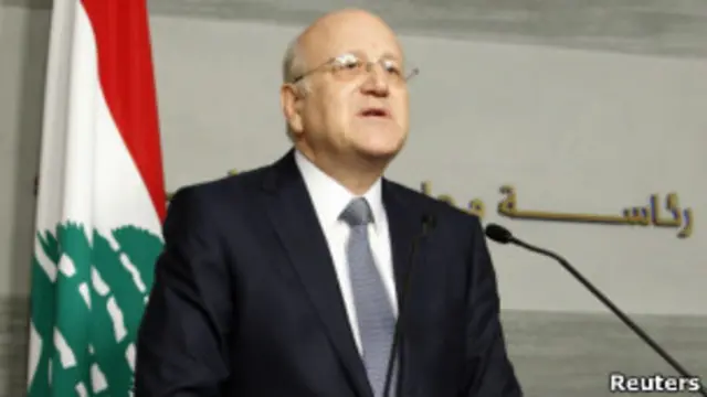 رئيس الحكومة اللبنانية نجيب ميقاتي