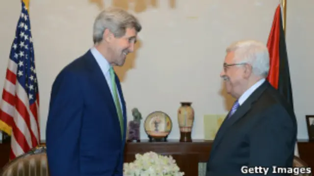 Ông John Kerry đã có tổng cộng 6 chuyến thăm tại Trung Đông từ khi nhậm chức để thúc đẩy đàm phán hòa bình giữa Israel và Palestine