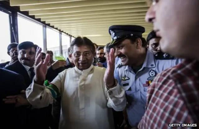 Cựu tổng thống Pakistan, tướng Pervez Musharraf