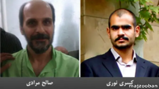 در درویشی که اعتصاب غذا کرده بودند در زندان وکیل آباد شیراز زندانی هستند