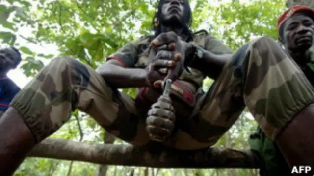 متمردون في جمهورية أفريقيا الوسطى
