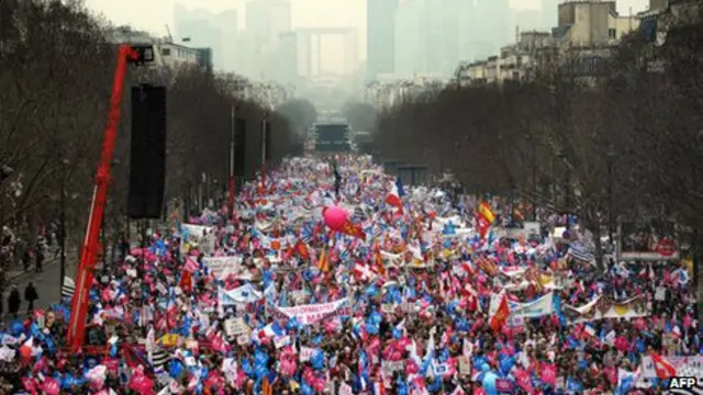 paris anti gay rally
