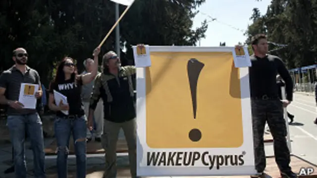 Демонстрация в Никосии