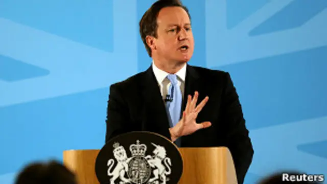 Британский премьер-министр Дэвид Кэмерон 