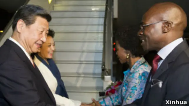中国国家主席习近平访问南非
