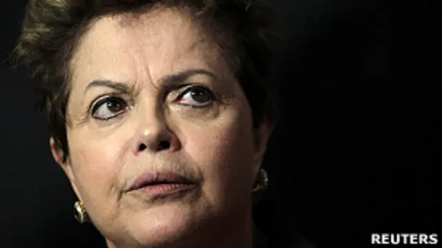 Dilma Rousseff, presidenta de Brasil