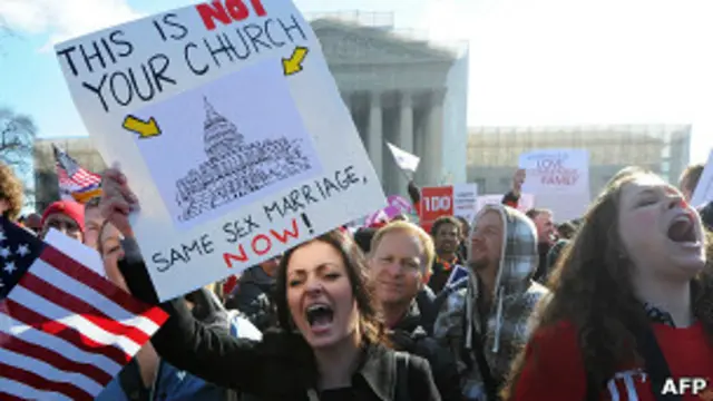 Сторонники однополых браков