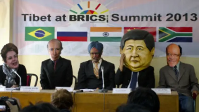 Protestos nos Brics. AP