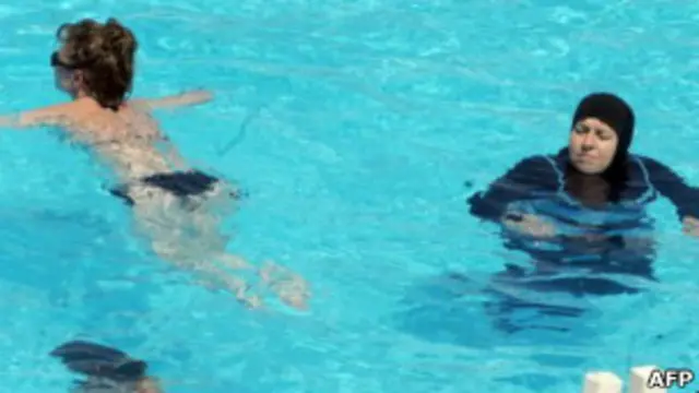 Купающиеся женщины