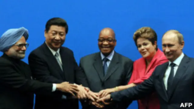 Líderes dos Brics (Foto AFP)