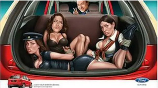 اعتذرت شركة فورد عن الإعلان. 