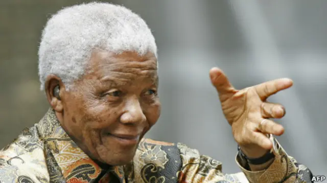 Cựu tổng thống Nam Phi Nelson Mandela