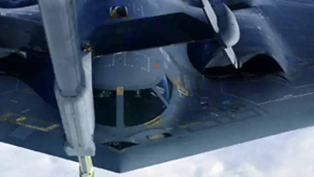 اقلعت الطائرتان من قاعدة في ولاية ميزوري