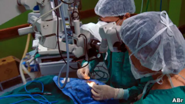 Transplante de córnea / Agência Brasil
