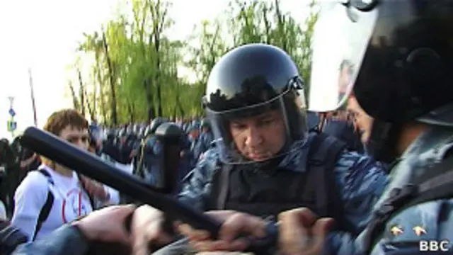 ОМОН на Болотной площади