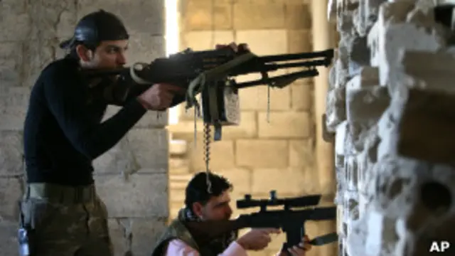 Боевики Сирийской свободной армии