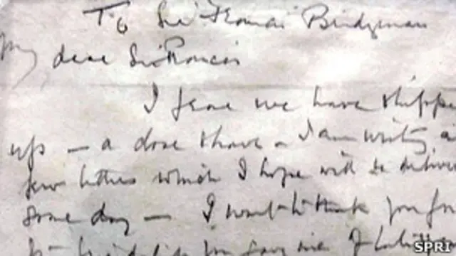 Письмо капитана Скотта