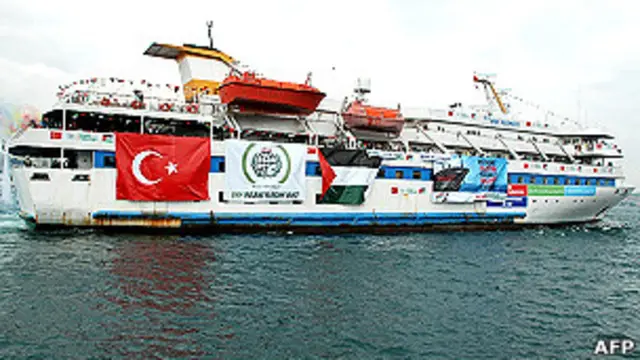 صورة أرشيفية للسفينة مرمرة