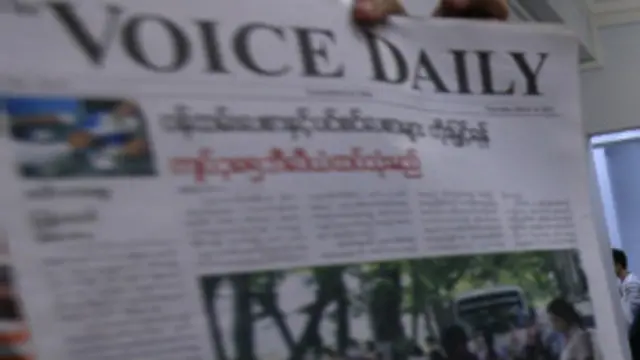 The Voice Daily၊ ပြည်ထောင်စု နေ့စဉ်၊ ရွှေနိုင်ငံ နေ့စဉ်နဲ့ The Standard Time သတင်းစာ လေးစောင် စထွက် မယ်