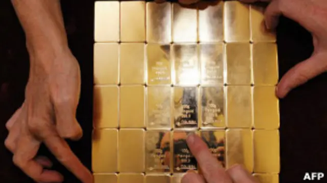 Золотые слитки