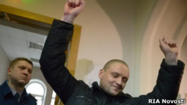 Сергей Удальцов в суде