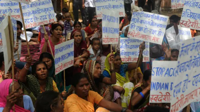 Protes menentang paten obat kanker di India